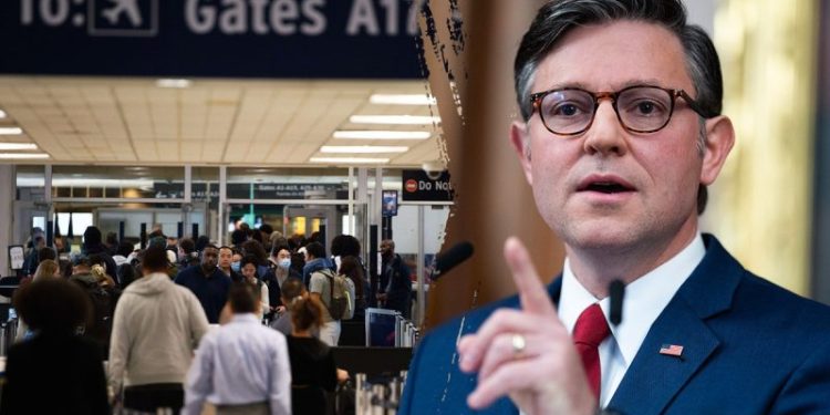 Johnson orders lawmakers back to DC ‘right now’ as shutdown sparks travel chaos