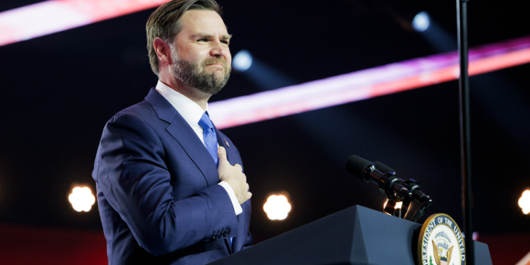 JD Vance turns Turning Point speech into midterm battle cry — and a preview of 2028