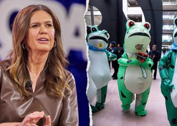 Gov Sanders, conservatives unload on ‘bizarre’ Democrat SOTU counterprogramming: ‘Normal v. crazy’