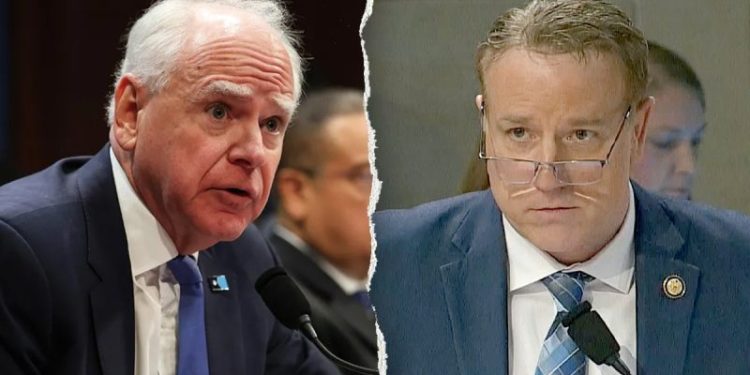 Walz mocked online after GOP lawmaker floats theory in heated hearing about why Kamala Harris chose him as VP